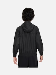 Nike Black Sportswear Windrunner Hooded Jacket - Image 2 of 3