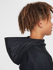 Nike Black Sportswear Windrunner Hooded Jacket - Image 6 of 6