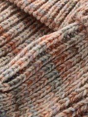 Brown/Multi Knitted Baby Beanie Hat (0mths-2yrs) - Image 5 of 5