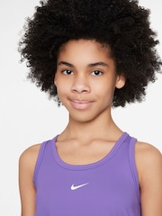 Пурпурный малиновый - Nike One Dri-FIT Tank Vest Top - Image 3 of 3