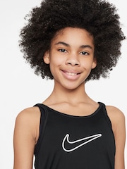 Nike Black Dri-FIT One Classic Tank Vest Top - Image 3 of 3