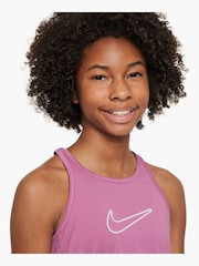 Розовый - Nike Dri-FIT One Classic Tank Vest Top - Image 3 of 3