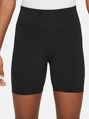 Nike Black One 5 Inch Dri-FIT Bike Shorts - Image 1 of 4