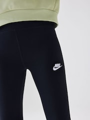 Nike Black High Waisted Flared Leggings - Image 5 of 5