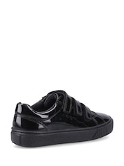 Hush Puppies Black Elsie Touch Fastening Senior School Shoes - Image 2 of 5
