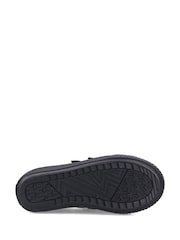 Hush Puppies Black Elsie Touch Fastening Senior School Shoes - Image 4 of 5