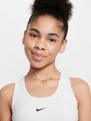 Белый - Nike One Dri-FIT Tank Vest Top - Image 4 of 8