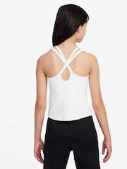Белый - Nike One Dri-FIT Tank Vest Top - Image 7 of 8