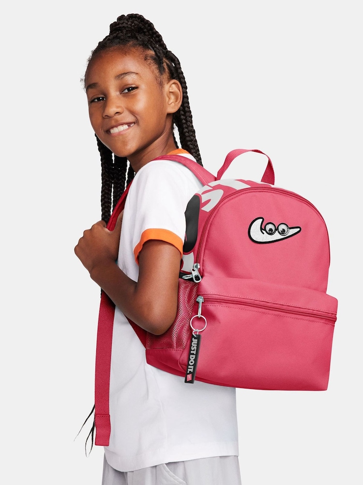 Nike Pink Kids Brasilia JDI Mini Backpack (11L) - Image 1 of 9