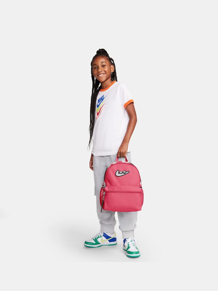 Nike Pink Kids Brasilia JDI Mini Backpack (11L) - Image 2 of 9