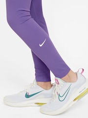 Nike Purple Raspberry One Dri-FIT Leggings - Image 3 of 5