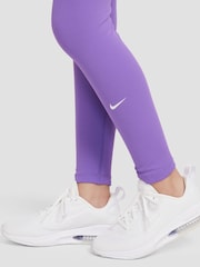 Nike Purple Raspberry One Dri-FIT Leggings - Image 4 of 5