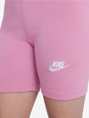 Nike Pink Flamingo 5 Inch High-Waisted Bike Shorts - Image 4 of 4