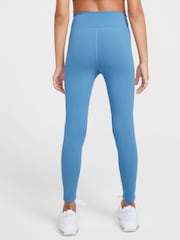 Nike Aegean Blue One Dri-FIT Leggings - Image 2 of 5