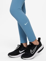 Nike Aegean Blue One Dri-FIT Leggings - Image 3 of 5