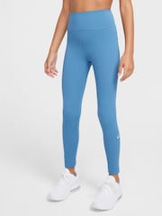 Nike Aegean Blue One Dri-FIT Leggings - Image 5 of 5