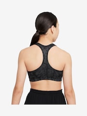 Nike Black Pro Swoosh Reversible All-Over Print Sports Bra - Image 2 of 6
