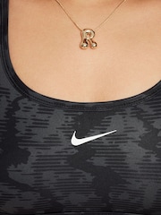 Nike Black Pro Swoosh Reversible All-Over Print Sports Bra - Image 6 of 6