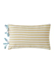 Laura Ashley Set of 2 Seaspray Lille Stripe 100% Cotton Pillowcases - Image 5 of 5