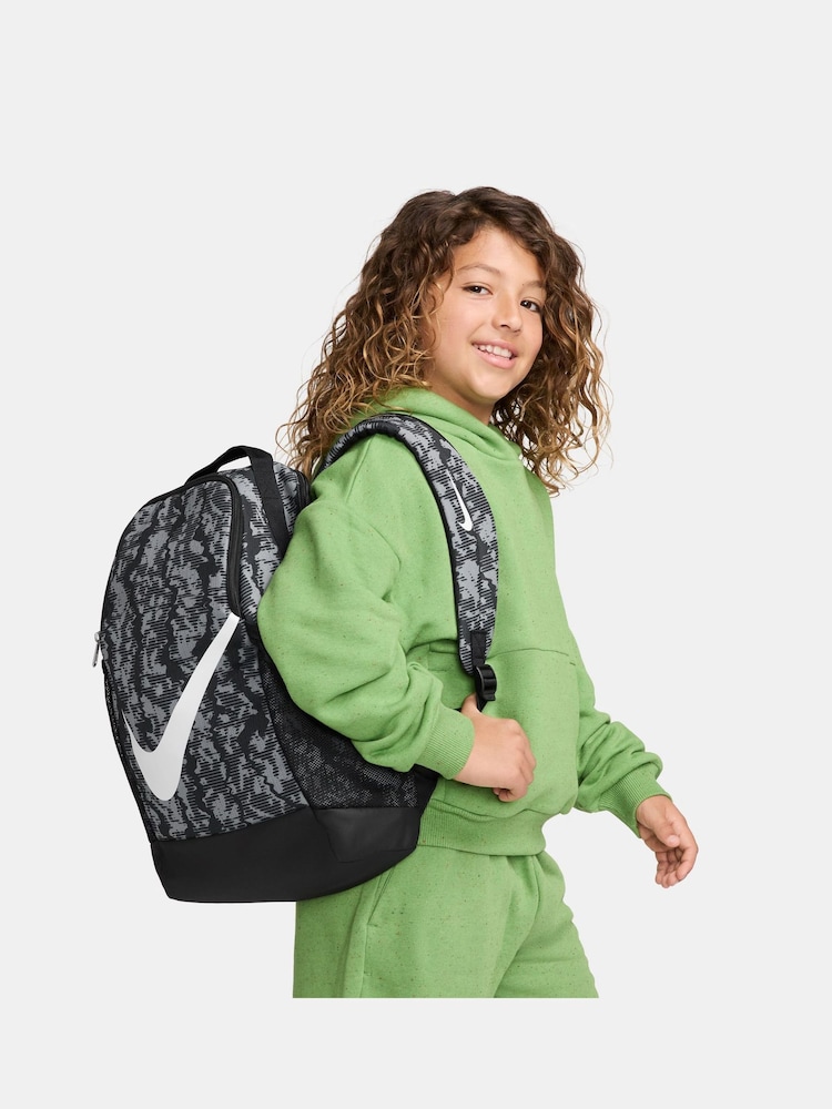 Nike Black Brasilia Backpack (18L) - Image 1 of 9