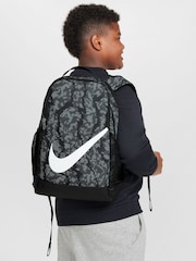 Nike Black All-Over Print Brasilia Backpack - Image 21 of 57