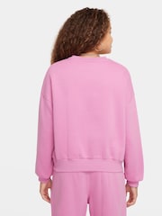 Nike Club Fleece Boxy Crewneck свитшот - Image 2 of 4