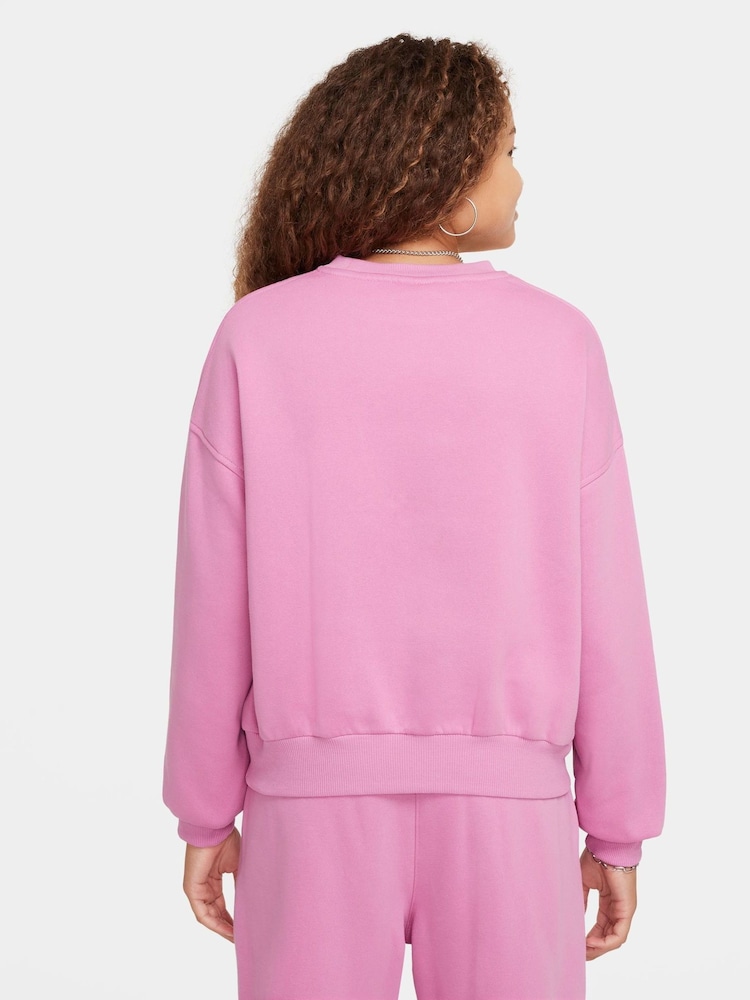 Nike Club Fleece Boxy Crewneck свитшот - Image 2 of 4