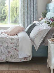 Laura Ashley Set of 2 Soft Natural Mosedale Posy 100% Cotton Pillowcases - Image 3 of 6