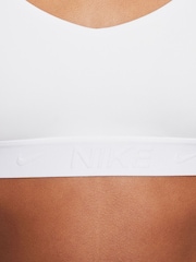 Nike White Indy Dri-FIT Tank Sports Bra - Image 4 of 6