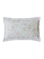Laura Ashley Pale Sage Orisia Peony 100% Cotton Duvet Cover and Pillowcase Set - Image 4 of 5