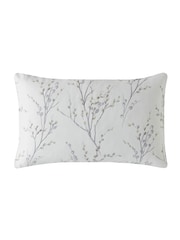 Laura Ashley Set of 2 Lavender Pussy Willow 100% Cotton Pillowcases - Image 4 of 4