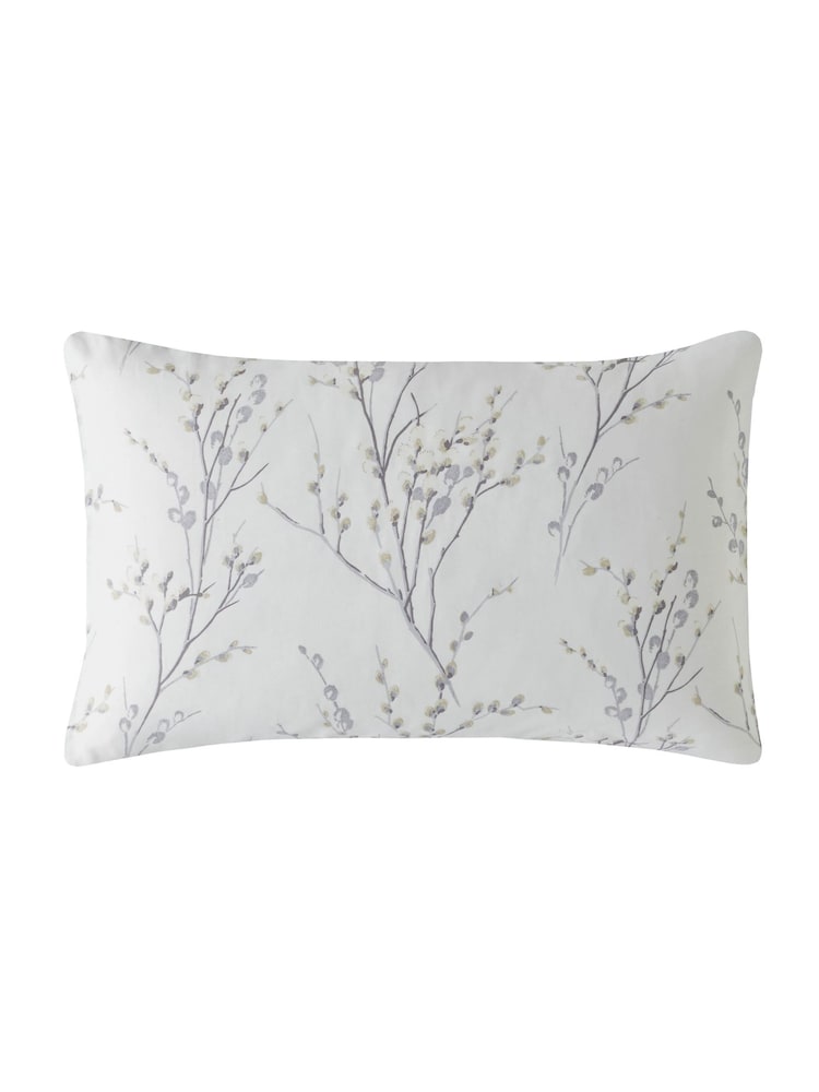 Laura Ashley Set of 2 Lavender Pussy Willow 100% Cotton Pillowcases - Image 4 of 4