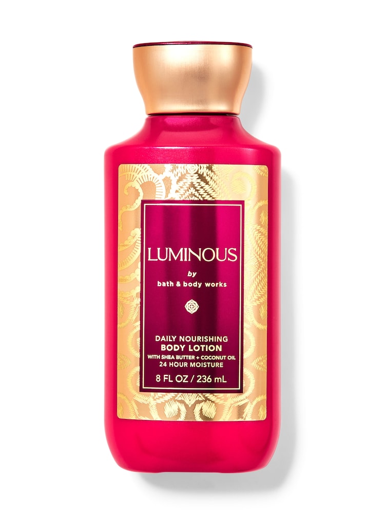 Bath & Body Works Luminous Daily Nourishing Body Lotion 8 fl oz / 236 mL - Image 1 of 1 Bath & Body Works Luminous Daily Nourishing Body Lotion 8 fl oz / 236 mL - Image 1 of 1