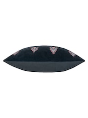 Riva Paoletti Rennes Cotton Velvet Embroidered Cushion - Изображение 3 из 5