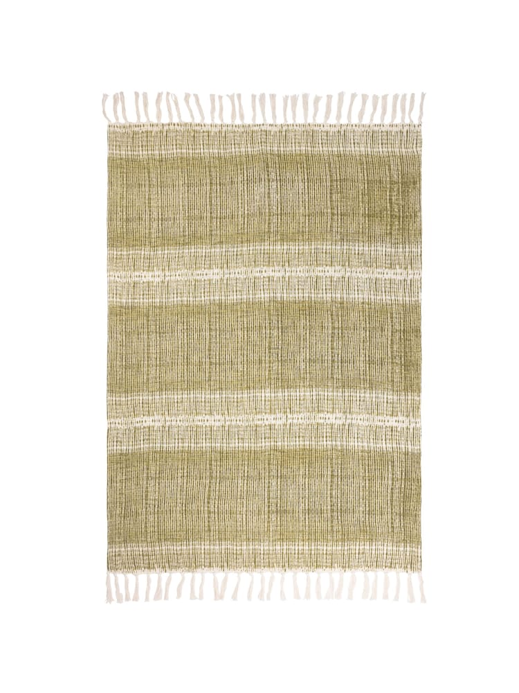 Yard Sono Ink Abstract Fringed Throw - Imagem 1 de 2