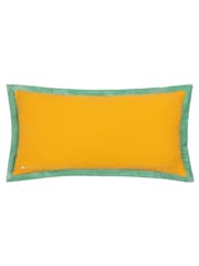 Riva Paoletti Casa Embroidered Cotton Velvet Cushion - Изображение 2 из 5