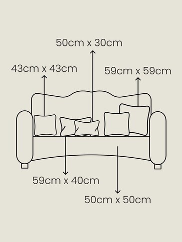 Riva Paoletti Cuscino Aran Lavorato A Maglia Cotone Crema – 43x43cm