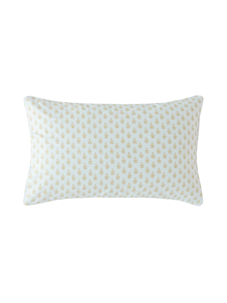 Laura Ashley Pale Seaspray Laurissa Patchwork 100% Cotton Duvet Cover and Pillowcase Set - Image 5 of 5
