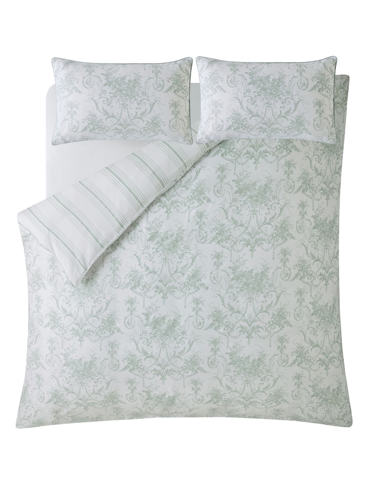 Laura Ashley Tuileries dekbedovertrek en kussensloop van 100% katoenen - Image 3 of 5