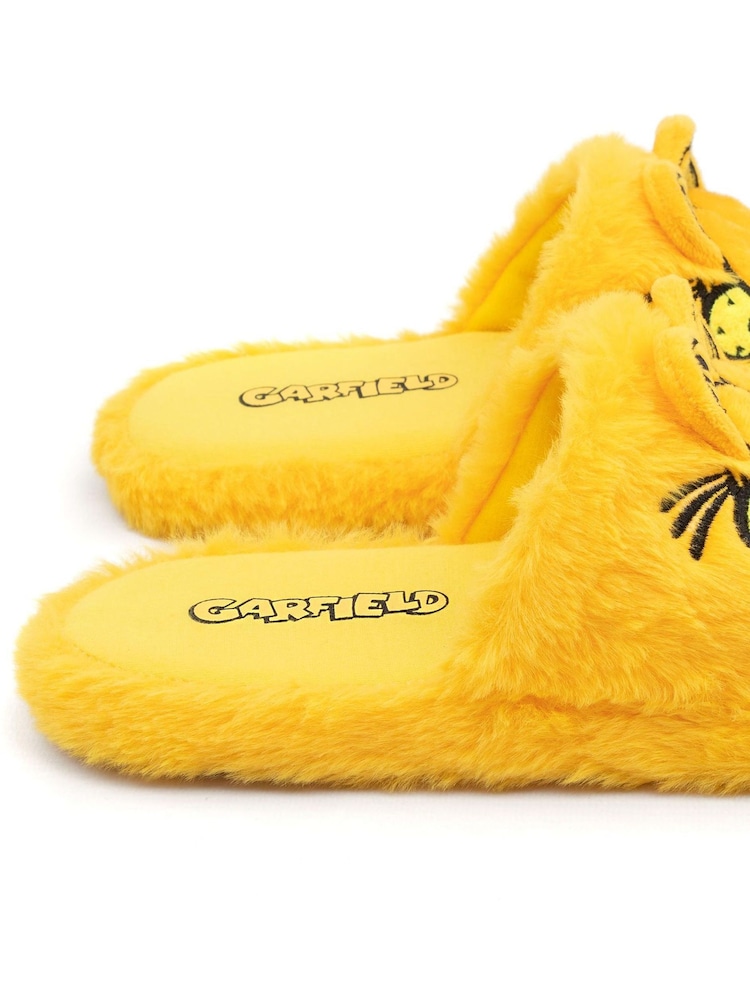 Vanilla Underground Yellow Garfield Adults Licensing Slippers - Image 4 of 5