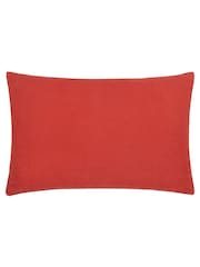 Riva Paoletti Rennes Cotton Velvet Embroidered Cushion - Изображение 2 из 5