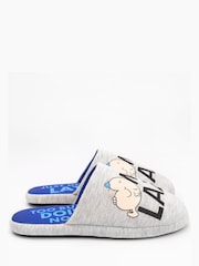 Vanilla Underground Grey Mr Men Winter Slippers - Image 2 of 4