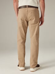 Tan Light Straight Fit Belted Authentic Jeans - Image 2 of 9