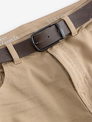 Tan Light Straight Fit Belted Authentic Jeans - Image 7 of 9