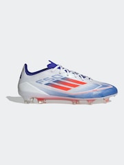 Weiß/Blau/Rot - adidas F50 Pro Firm Ground Football Boots - Bild 1 von 10