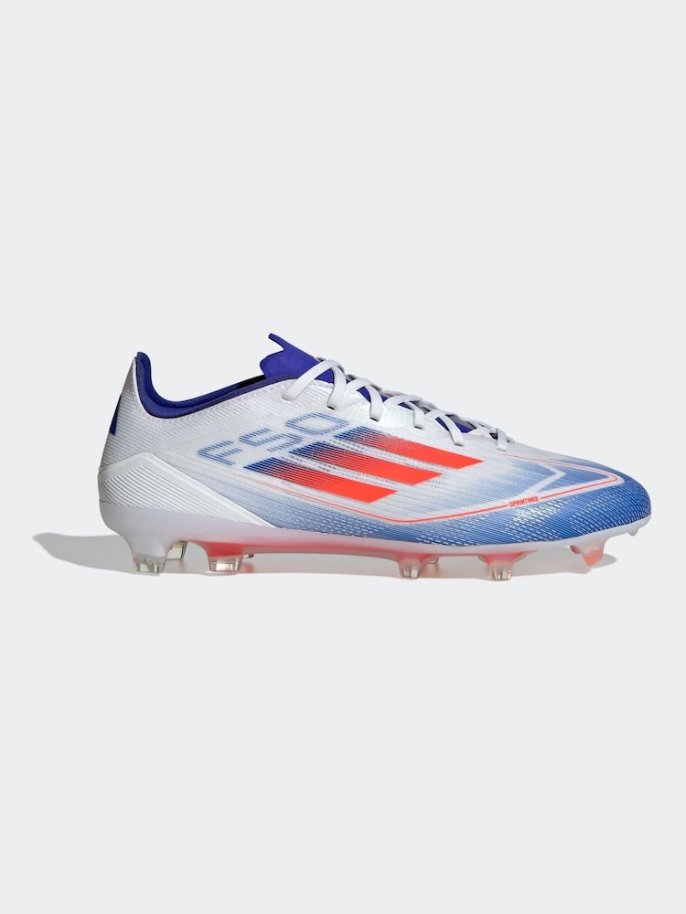 Weiß/Blau/Rot - adidas F50 Pro Firm Ground Football Boots - Bild 1 von 10
