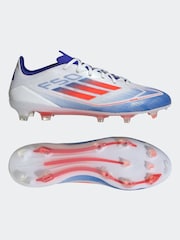 Weiß/Blau/Rot - adidas F50 Pro Firm Ground Football Boots - Bild 6 von 10