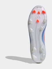 adidas White/Blue/Red F50 League Firm / Multi Ground Football Boots - Image 11 of 11