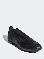 adidas Black/Gold F50 League Laceless Firm Multi Ground Boots - Image 5 of 10