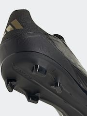 adidas Black/Gold F50 League Laceless Firm Multi Ground Boots - Image 9 of 10
